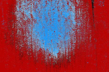 kırmızı, mavi ve siyah grunge duvar dokusu arkaplanı