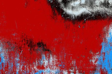 Çizik ve çatlaklarla metal doku