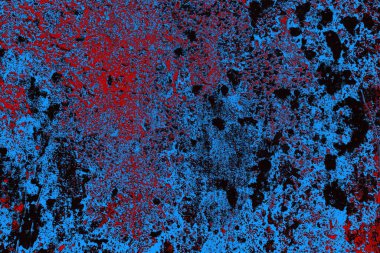 Çizik ve çatlaklarla metal doku