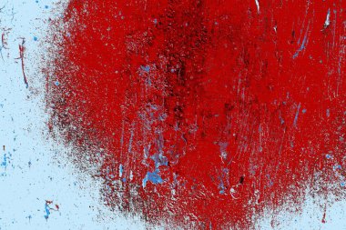 Çizik ve çatlaklarla metal doku