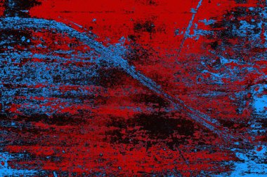 Çizik ve çatlaklarla metal doku