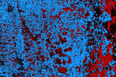 Çizik ve çatlaklarla metal doku