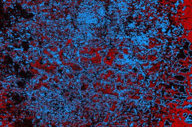 Çizik ve çatlaklarla metal doku