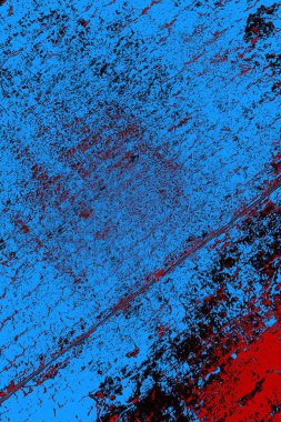 Çizik ve çatlaklarla metal doku