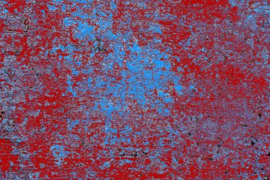 Çizik ve çatlaklarla metal doku