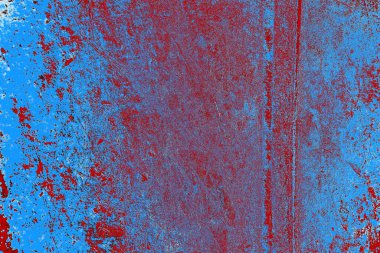 Çizik ve çatlaklarla metal doku