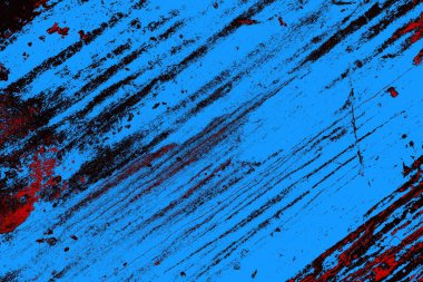 Çizik ve çatlaklarla metal doku