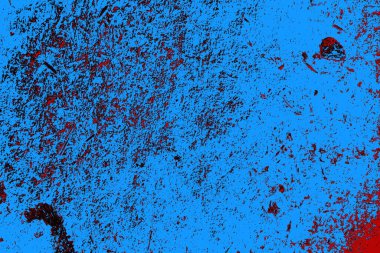 Çizik ve çatlaklarla metal doku