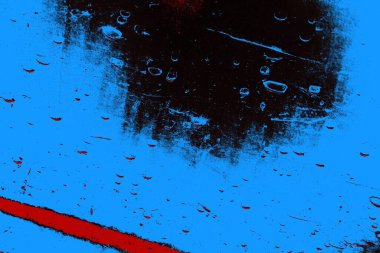 Çizik ve çatlaklarla metal doku