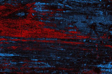 Koyu renkli ses, arka planda çatlaklar olan grunge duvar dokusu