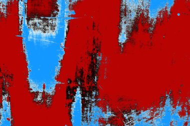 kırmızı, mavi ve siyah grunge duvar dokusu arkaplanı