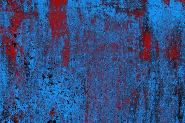 Çizik ve çatlaklarla metal doku