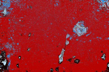 Çizik ve çatlaklarla metal doku