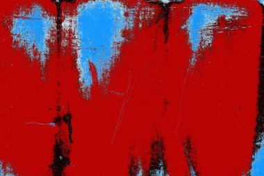 Çizik ve çatlaklarla metal doku