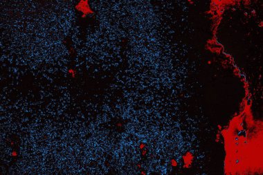 Çizik ve çatlaklarla metal doku