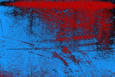 Çizik ve çatlaklarla metal doku