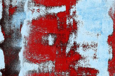 Çizik ve çatlaklarla metal doku