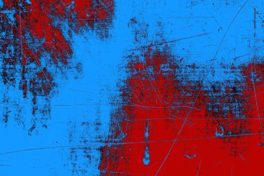 Çizik ve çatlaklarla metal doku