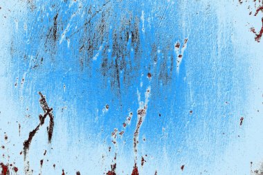 Çizik ve çatlaklarla metal doku