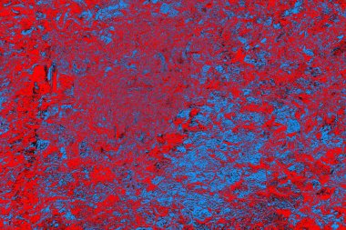 Kırmızı ve mavi renkli grunge duvar dokusu arkaplanı