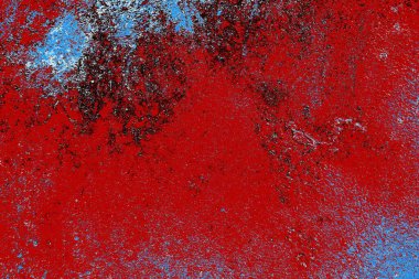 Çizik ve çatlaklarla metal doku