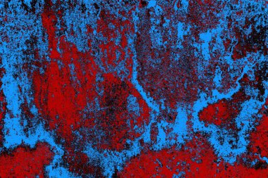 Çizik ve çatlaklarla metal doku