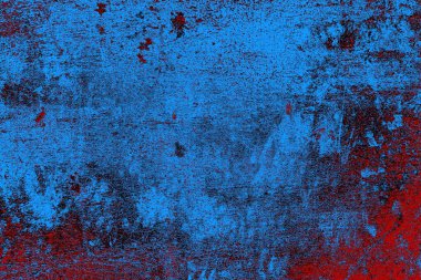 Çizik ve çatlaklarla metal doku