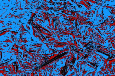 Çizik ve çatlaklarla metal doku