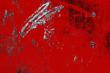 Çizik ve çatlaklarla metal doku