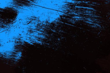 Kırık tarih arkaplanı olan kırmızı, mavi ve siyah grunge duvar