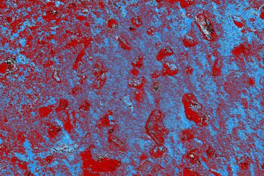 Duvar dokusu arkaplanı eski boyayla soyulmuş 