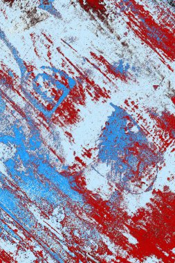 Çizik ve çatlaklarla metal doku