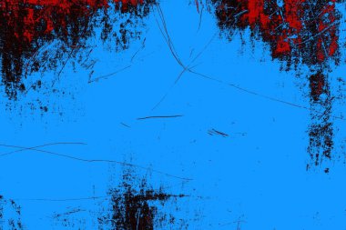 Çizik ve çatlaklarla metal doku