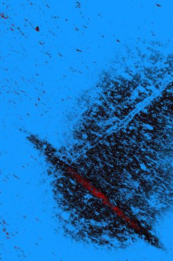 Çizik ve çatlaklarla metal doku