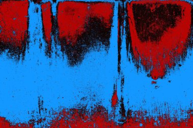 Çizik ve çatlaklarla metal doku