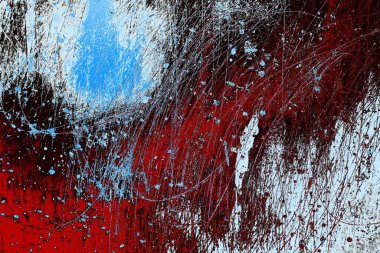 Duvar dokusu arkaplanı eski boyayla soyulmuş 