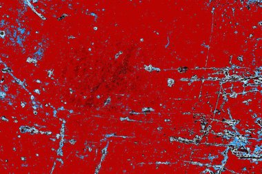 Duvar dokusu arkaplanı eski boyayla soyulmuş 