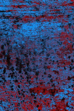 Çizik ve çatlaklarla metal doku