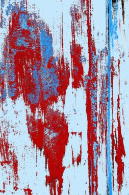 Çizik ve çatlaklarla metal doku