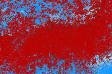 Çizik ve çatlaklarla metal doku