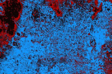 Çizik ve çatlaklarla metal doku