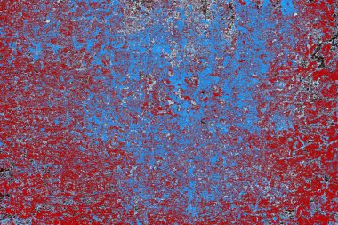 Çizik ve çatlaklarla metal doku