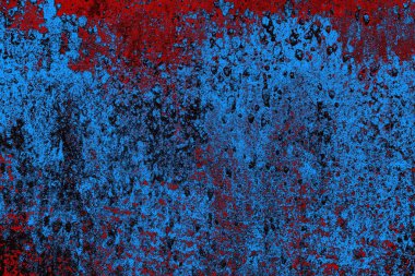 Çizik ve çatlaklarla metal doku