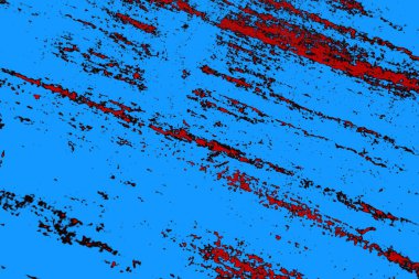 Çizik ve çatlaklarla metal doku