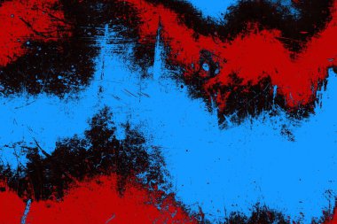 Çizik ve çatlaklarla metal doku