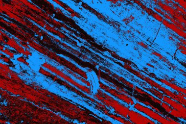 Çizik ve çatlaklarla metal doku