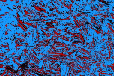 Çizik ve çatlaklarla metal doku