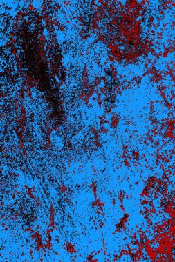 Çizik ve çatlaklarla metal doku