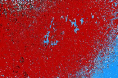 Çizik ve çatlaklarla metal doku