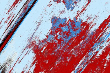 Çizik ve çatlaklarla metal doku